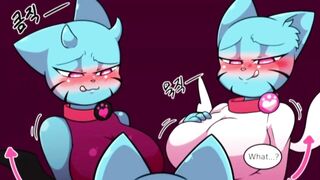 Cartoon Gumball Step mommy Ends up with a dick in her ass