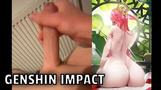 JERKING OFF TO GENSHIN IMPACT