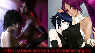 Yoruichi Shihouin Hentai Lesbian Sexy Compilation - Bleach