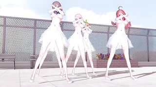 【KKVMD / MMD】気まぐれメルシィ 一花 二乃 三玖 四葉 五月【五等分の花嫁】