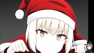 hot blond padoru christmas hentai compilation