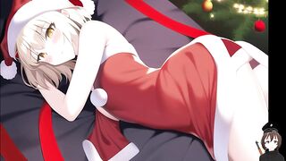 hot blond padoru christmas hentai compilation