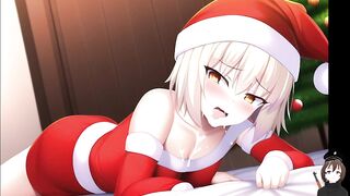 hot blond padoru christmas hentai compilation