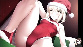 hot blond padoru christmas hentai compilation