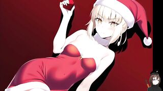 hot blond padoru christmas hentai compilation