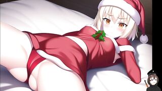 hot blond padoru christmas hentai compilation