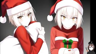 hot blond padoru christmas hentai compilation