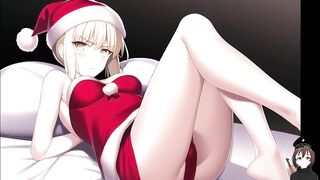 hot blond padoru christmas hentai compilation