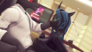 HornyForest - Office Director MLP parody (Sombra and Chrysalis)