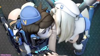 OVERWATCH TRACER DOUBLE BLOWJOB STEWHESE