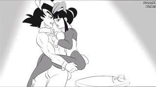 Goku Pounds ChiChi