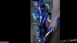 OVERWATCH TRACER FUCKING BIG ASS