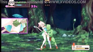 Cute blonde in hentai ryona sex with green men in Stray c of belhein new hentai gameplay