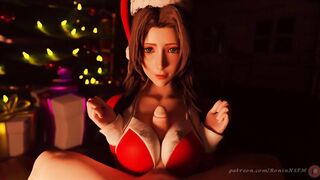 Aerith is making you a Christmas present