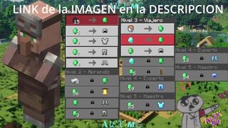 TODOS los TRADEOS del ALDEANO de ARMADURAS MINECRAFT BEDROCK 1.19 FULL DIAMANTE!