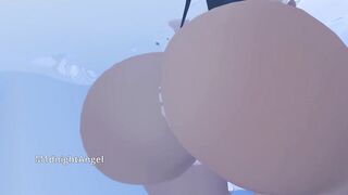 ???????? Water Inflation At The Pool (Plump Ass Expansion With Sound Effects)