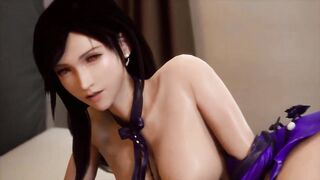 3D Hentai Compilation Tifa Lockhart Blowjob Hard Fucked Final Fantasy