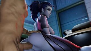 3D Compilation: Overwatch Dva Fucked From Behind Tracy Missionary Widowmaker Triple Penetrated