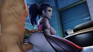 3D Compilation: Overwatch Dva Fucked From Behind Tracy Missionary Widowmaker Triple Penetrated