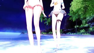 【KKS／MMD】"Trouble Maker" さくらみこ 星街すいせい【Hololive ホロライブ】