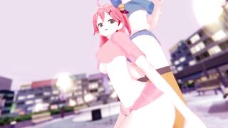 【KKS／MMD】"Trouble Maker" さくらみこ 星街すいせい【Hololive ホロライブ】