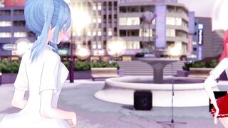 【KKS／MMD】"Trouble Maker" さくらみこ 星街すいせい【Hololive ホロライブ】