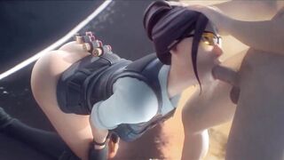 3D Compilation Fortnite Rook Ruby Alli Harley Quinn Blowjob Deepthroat Dick Ride Doggystyle Fuck