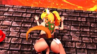 Bowsette and the Crown of Love | Super Mario | 3D Animation