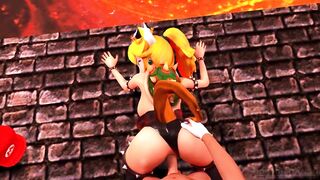 Bowsette and the Crown of Love | Super Mario | 3D Animation