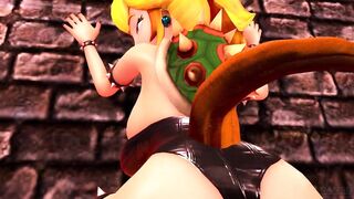 Bowsette and the Crown of Love | Super Mario | 3D Animation