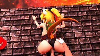 Bowsette and the Crown of Love | Super Mario | 3D Animation