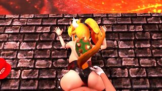 Bowsette and the Crown of Love | Super Mario | 3D Animation