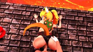 Bowsette and the Crown of Love | Super Mario | 3D Animation