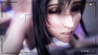 3D Compilation Tifa LockHart Anal Fuck In Gym Final Fantasy 7 Remake