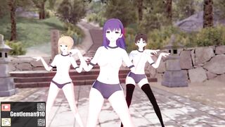 【KKS／MMD】ヴァンパイア セイバー 間桐桜 遠坂凛【Fate staynight】