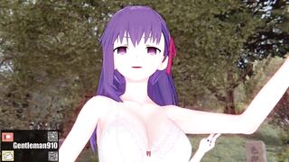 【KKS／MMD】ヴァンパイア セイバー 間桐桜 遠坂凛【Fate staynight】