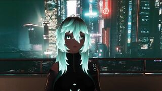 Cyberpunk Girl Sucks Your Dick VRCHAT ERP ASMR