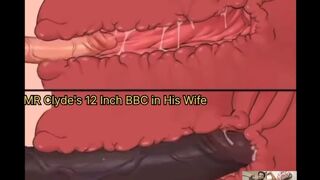 Mr Clyde's 12 Inch BBC Vs Cuckold Husbands Cock