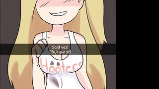 Fucking with the Hooters waitress | Parody FHS - Animatic