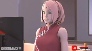 BORUTO SE COGE A SU SAKURA BIEN SABROSO HENTAI DOBLADO