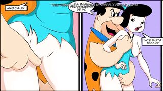 Taking Care of the Neighbor - HQ Flintstones - Freddy fucking Betinha