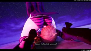 Under the Witch - Facesitting Big Ass Domination 3D Porn Game [NumericGazer]