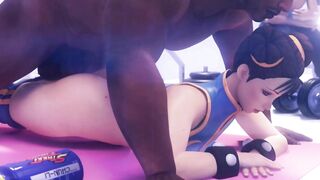 Fortnite Chun Li Blacked