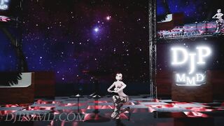 MMD R18 Misaka Ver5.6 - twice - I can't Stop me Beach Stage 1296