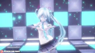 MMD R18 Hatsune Miku l Body to Body