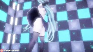 MMD R18 Hatsune Miku l Body to Body