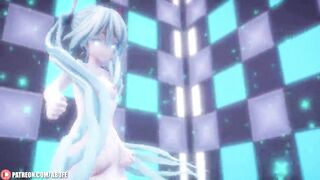 MMD R18 Hatsune Miku l Body to Body