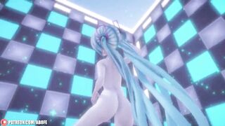 MMD R18 Hatsune Miku l Body to Body