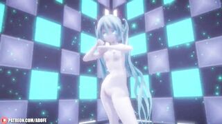 MMD R18 Hatsune Miku l Body to Body