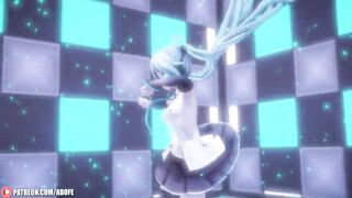 MMD R18 Hatsune Miku l Body to Body